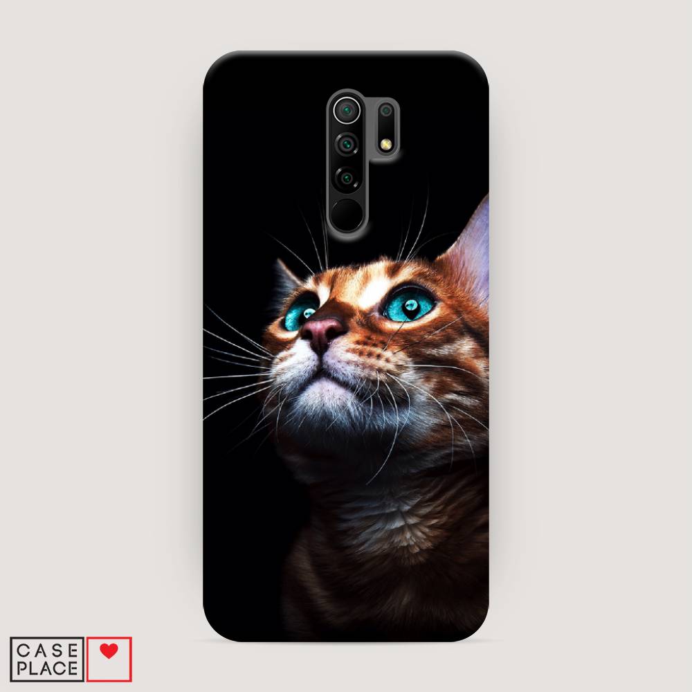 

Пластиковый чехол "Мечтательный кот" на Xiaomi Redmi 9, 38320-1