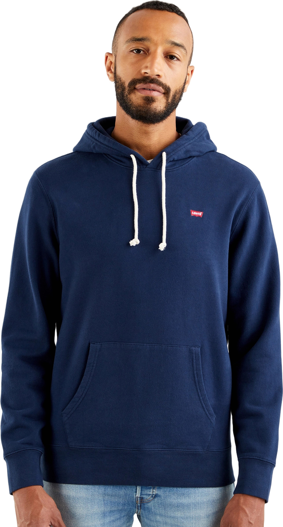 

Худи мужское Levi's Men Original Hoodie синее L, Синий, Men Original Hoodie