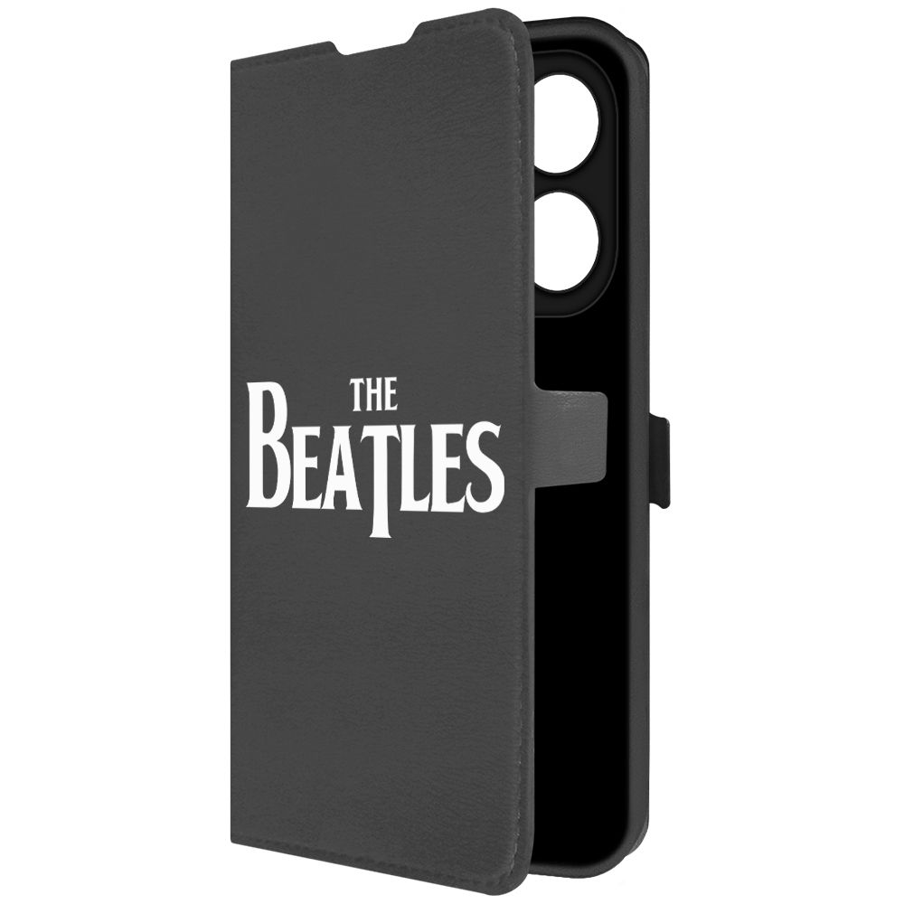 

Чехол-книжка Krutoff Eco Book для Tecno Spark 20 Pro Beatles черный