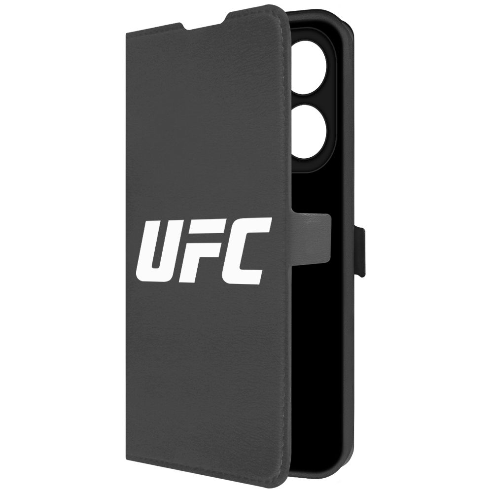 

Чехол-книжка Krutoff Eco Book для TECNO Spark 20 Pro UFC (черный)