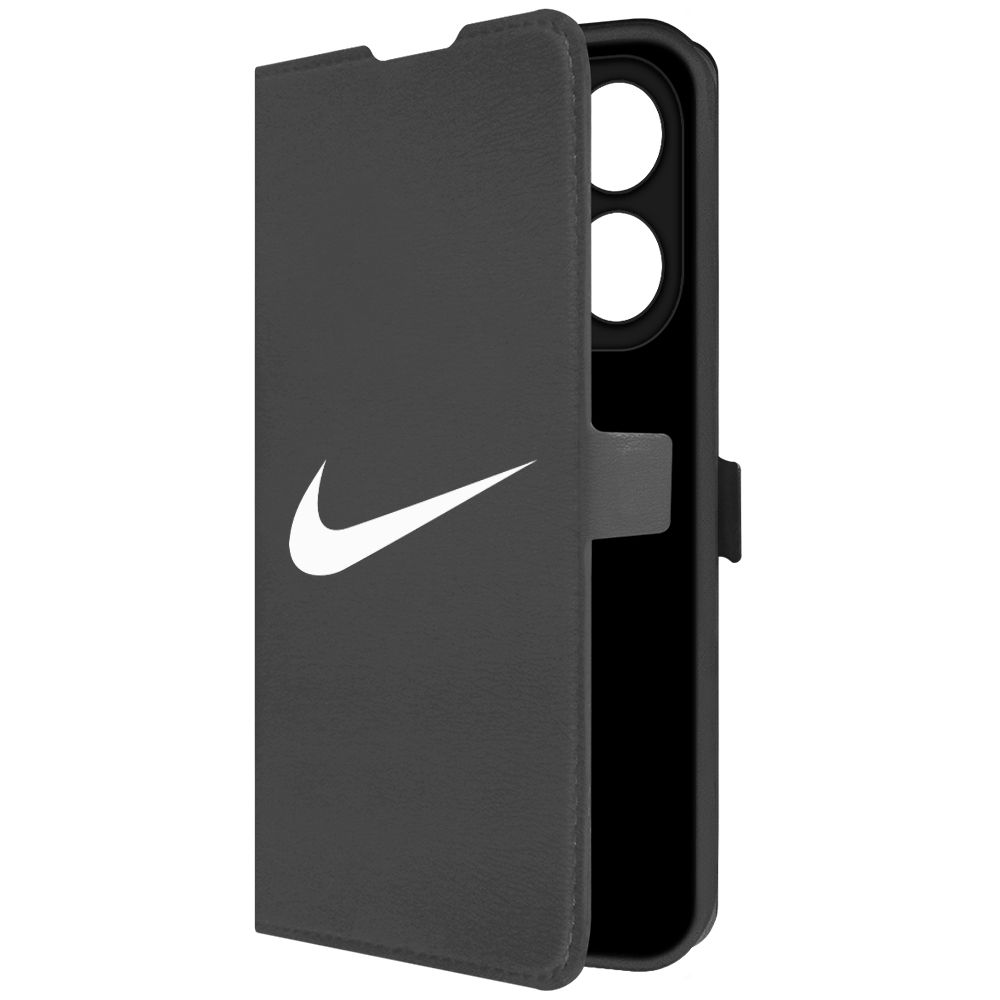 

Чехол-книжка Krutoff Eco Book для Tecno Spark 20 Pro Nike черный