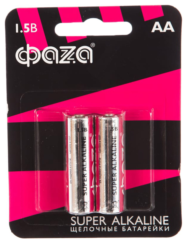 

Элемент питания алкалиновый LR 6 Super Alkaline BL-2 (уп.2шт) ФАZА 4897062858443
