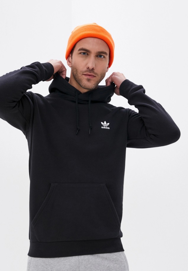

Худи мужское Adidas Essential Hoody черное XS, Essential Hoody