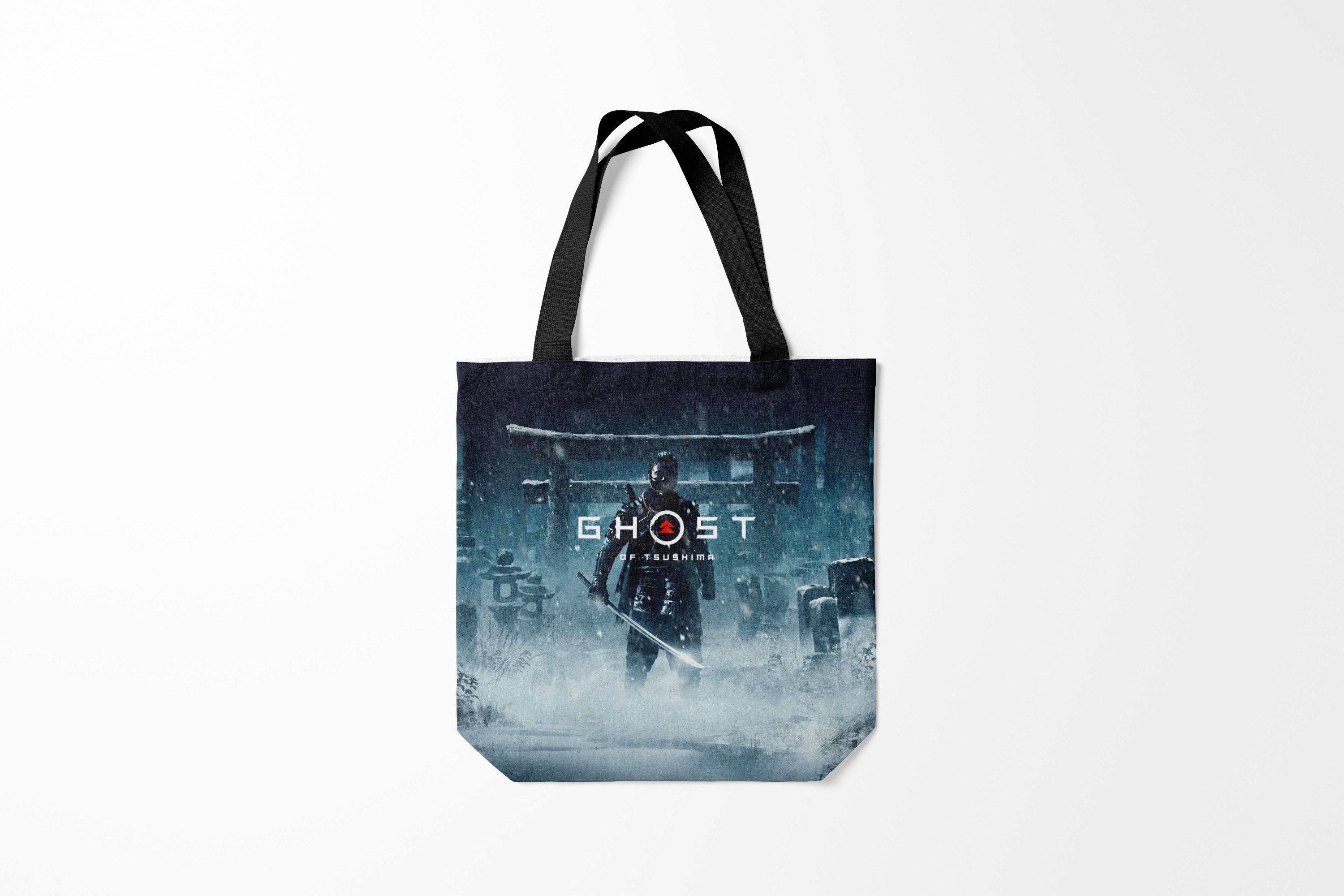 

Сумка шoппер унисекс Burnettie Разные игры GHOST OF TSUSHIM., черный, Разные игры GHOST OF TSUSHIM.