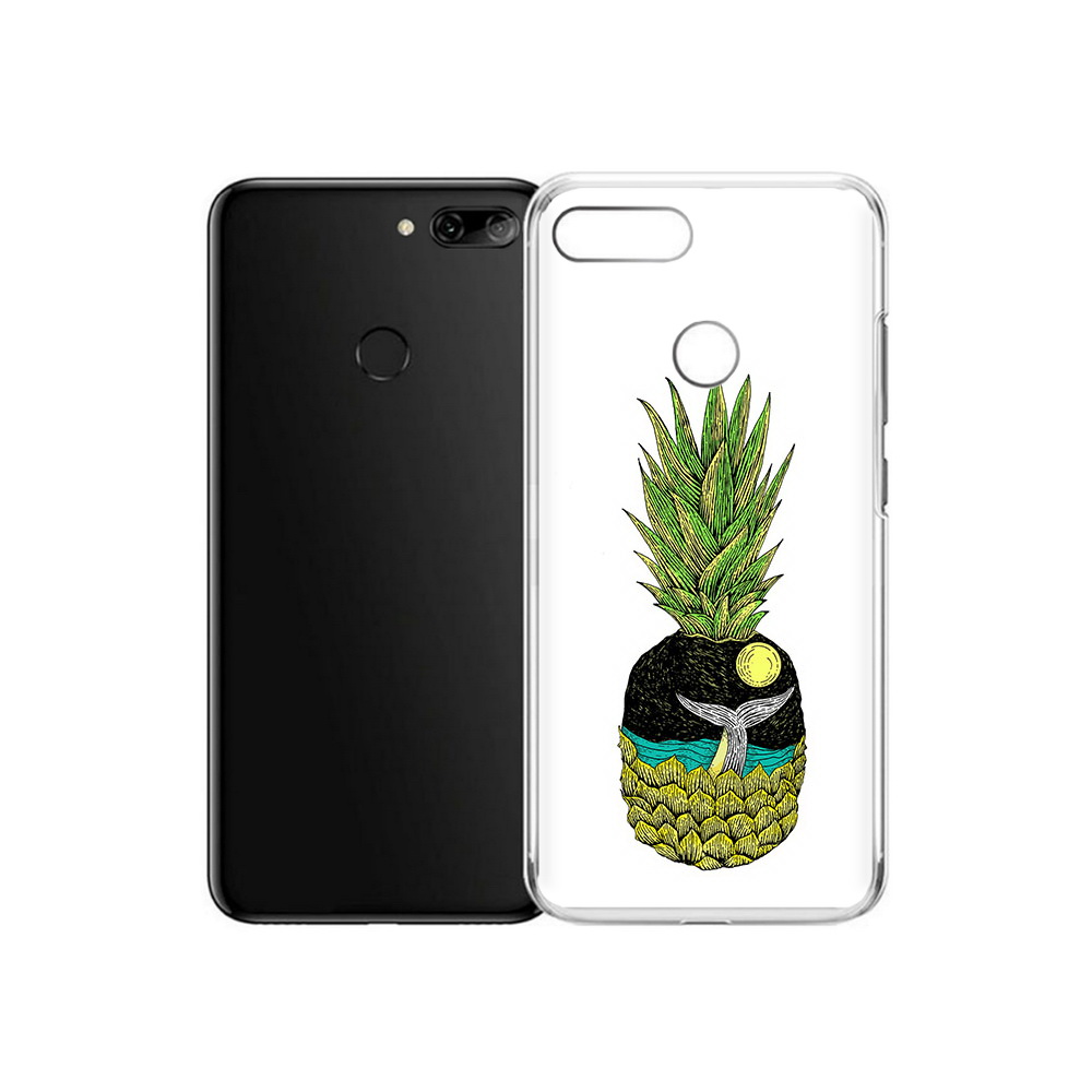 

Чехол MyPads Tocco для Alcatel 1S ананас с китом (PT227137.662.220), Прозрачный, Tocco