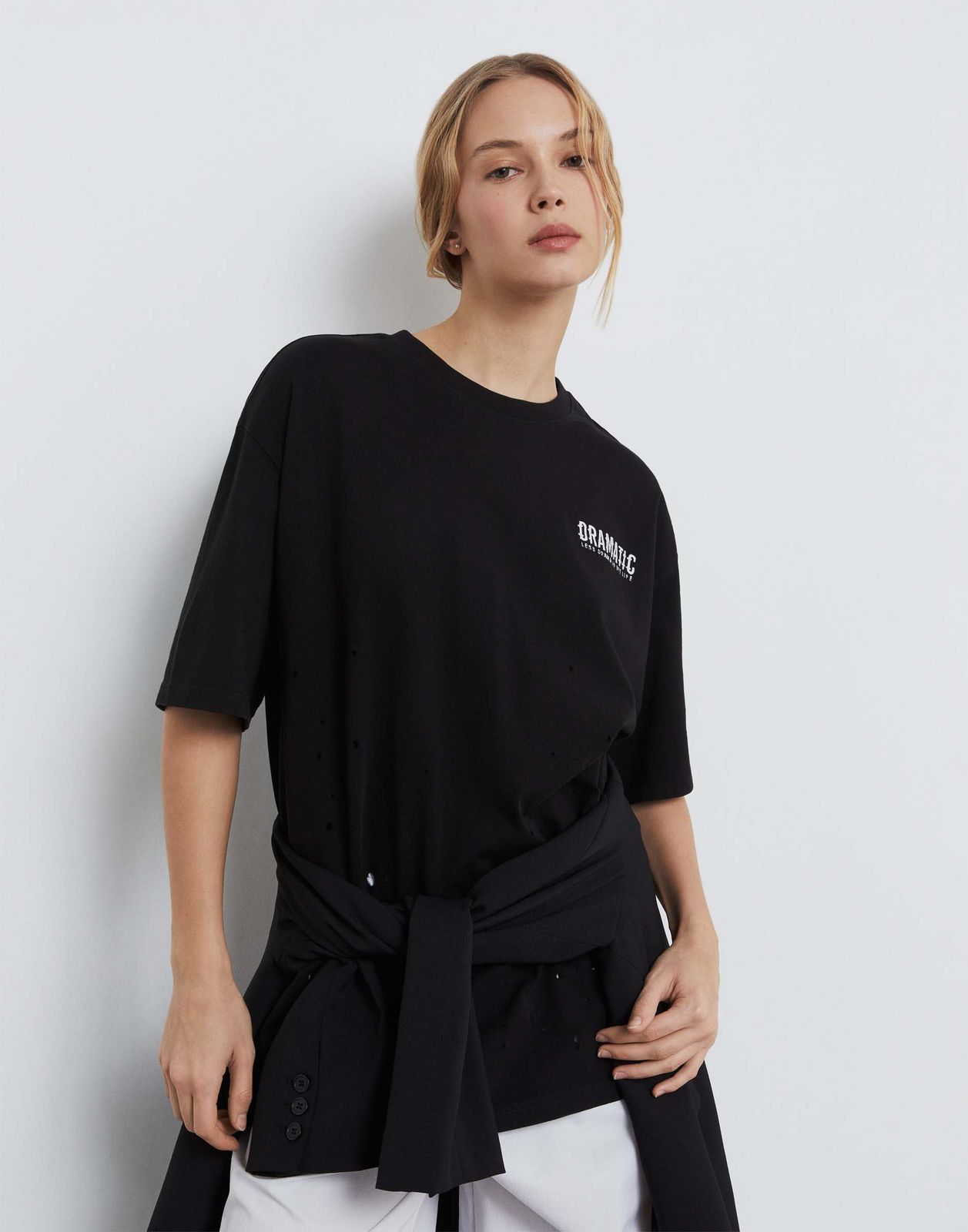 

Футболка женская Gloria Jeans GKT020267 черный XXS/158-XL/17/170, GKT020267