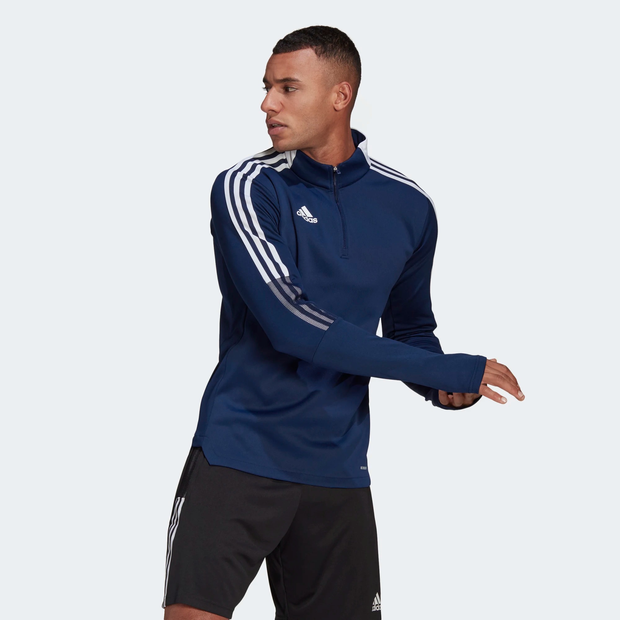 

Олимпийка мужская Adidas Tiro21 Wrm Top синяя MT, Tiro21 Wrm Top