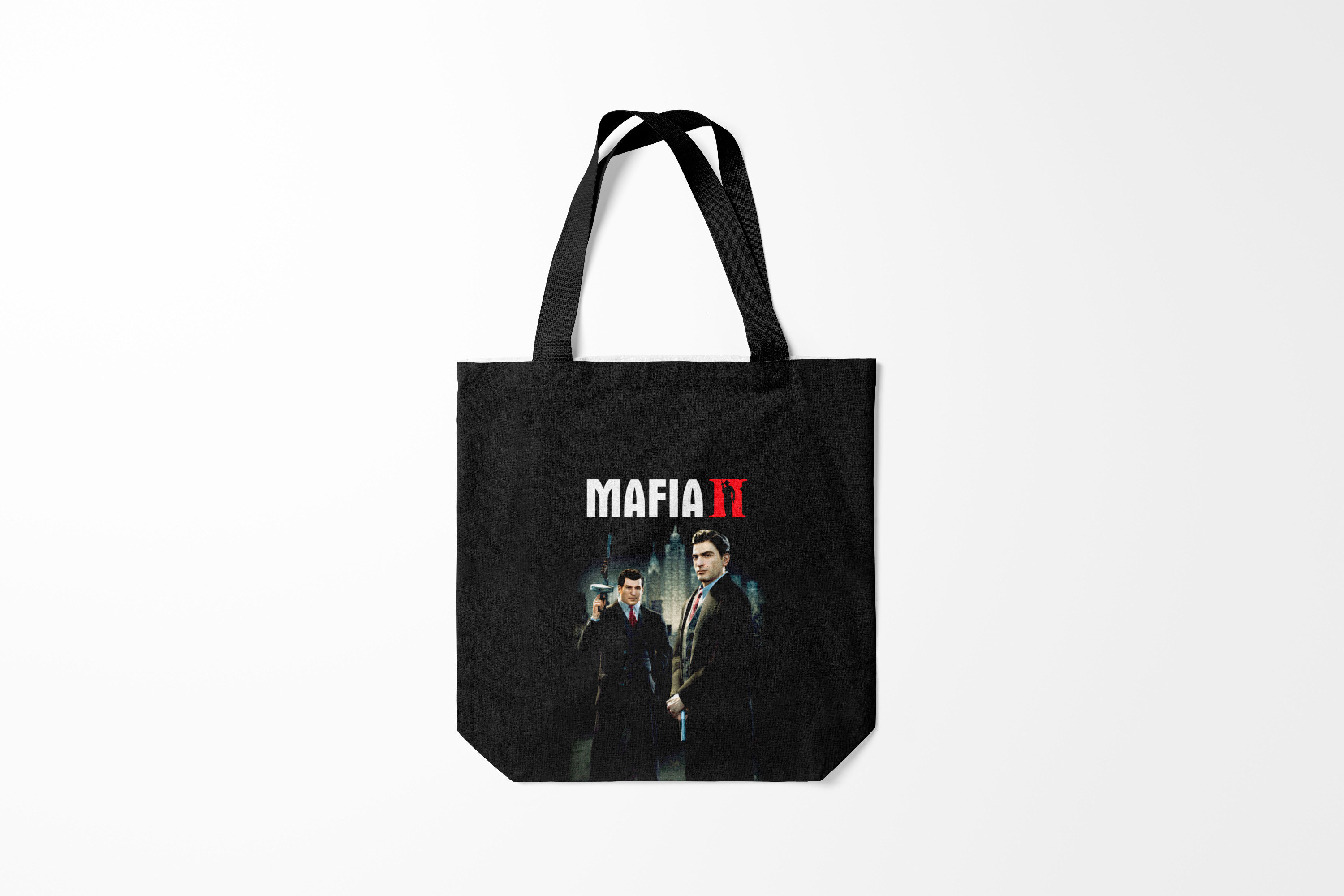 

Сумка шoппер унисекс Burnettie Разные игры Mafia II Definitive Edition, черный, Разные игры Mafia II Definitive Edition