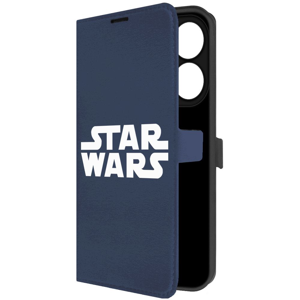 

Чехол-книжка Krutoff Eco Book для Tecno Spark 20 Star Wars синий