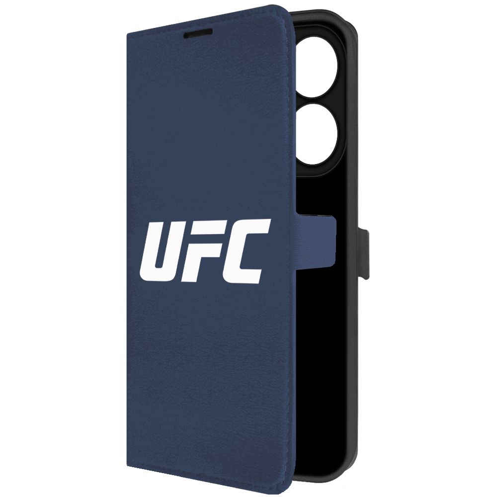 

Чехол-книжка Krutoff Eco Book для Tecno Spark 20 UFC синий