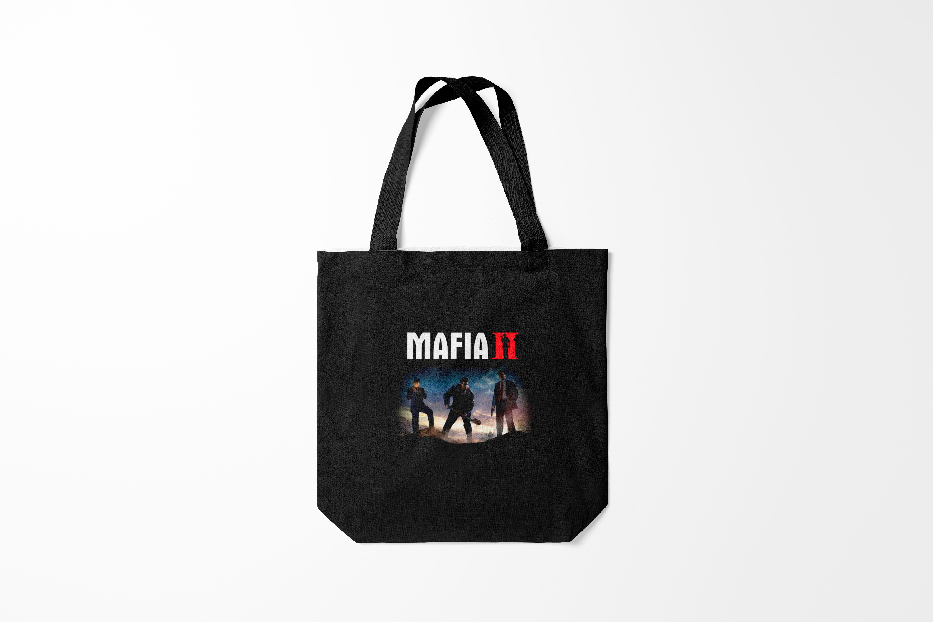 

Сумка шoппер унисекс Burnettie Разные игры Mafia II Definitive Edition, черный, Разные игры Mafia II Definitive Edition
