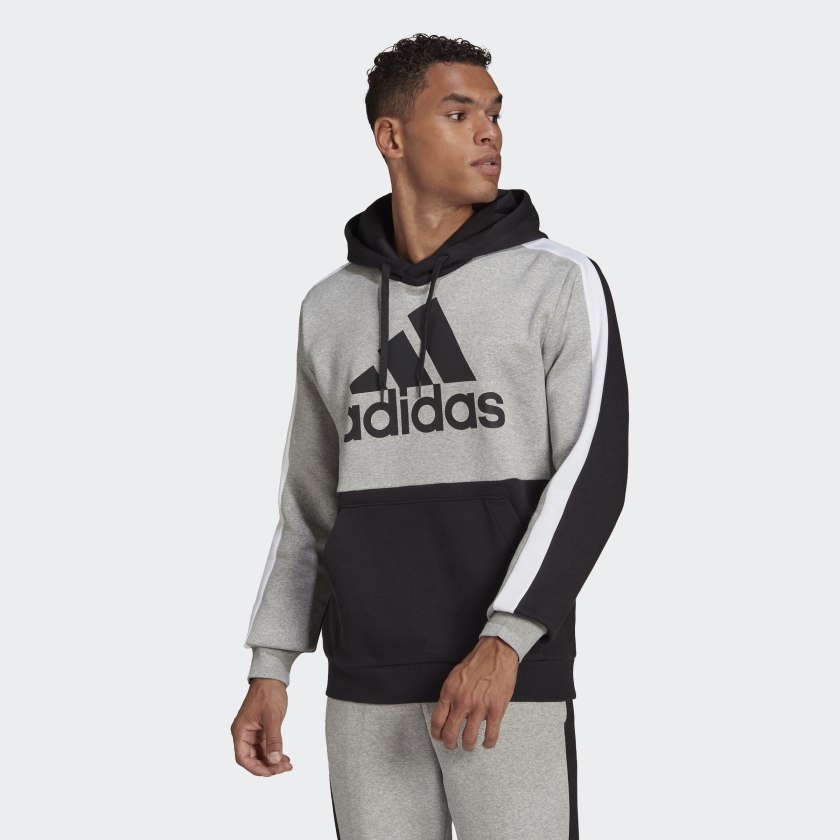 фото Худи мужское adidas m cb hoodie серое 2xl