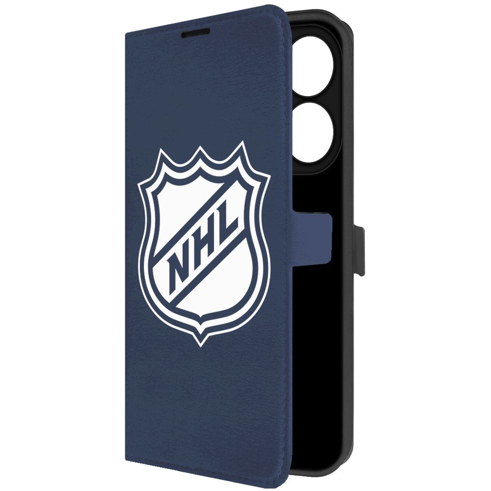 

Чехол-книжка Krutoff Eco Book для Tecno Spark 20 NHL синий