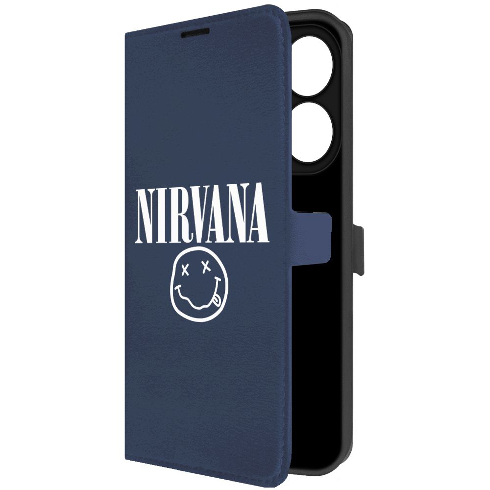 

Чехол-книжка Krutoff Eco Book для Tecno Spark 20 Nirvana синий