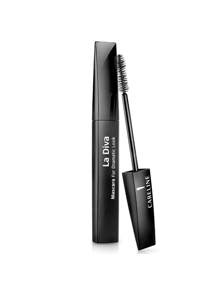 фото Тушь для ресниц супер объем черная careline la diva stay long mascara for divine, 12 мл