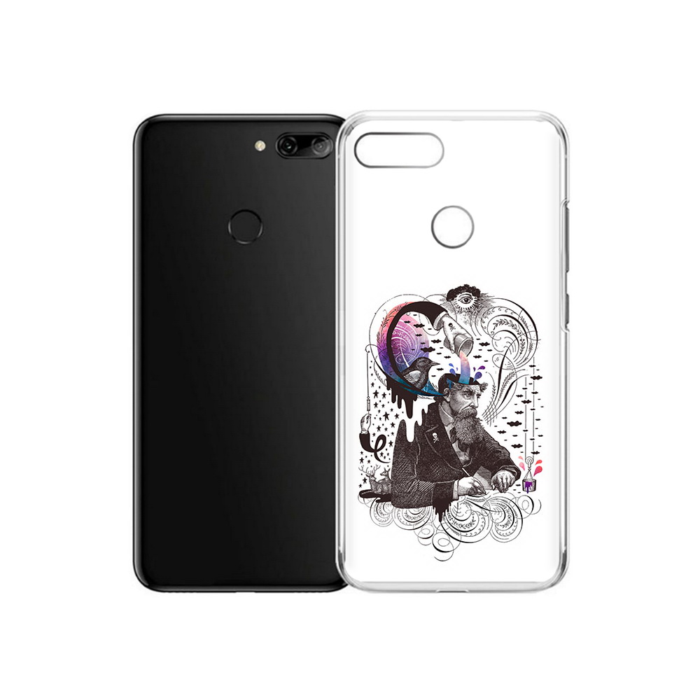 

Чехол MyPads Tocco для Alcatel 1S абстракция думающий мужчина (PT227137.662.210), Прозрачный, Tocco
