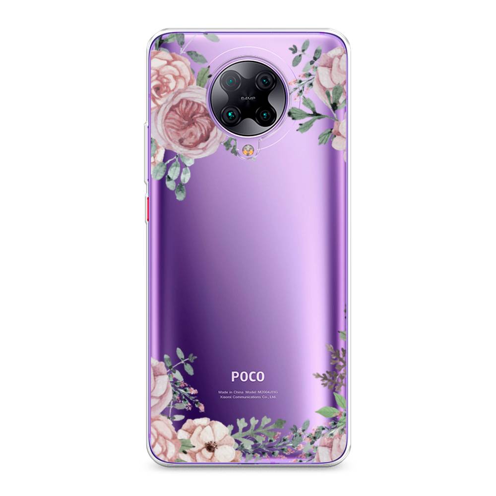 

Чехол Awog на Poco F2 Pro/Redmi K30 Pro "Нежные розы акварель", Разноцветный, 37050-8