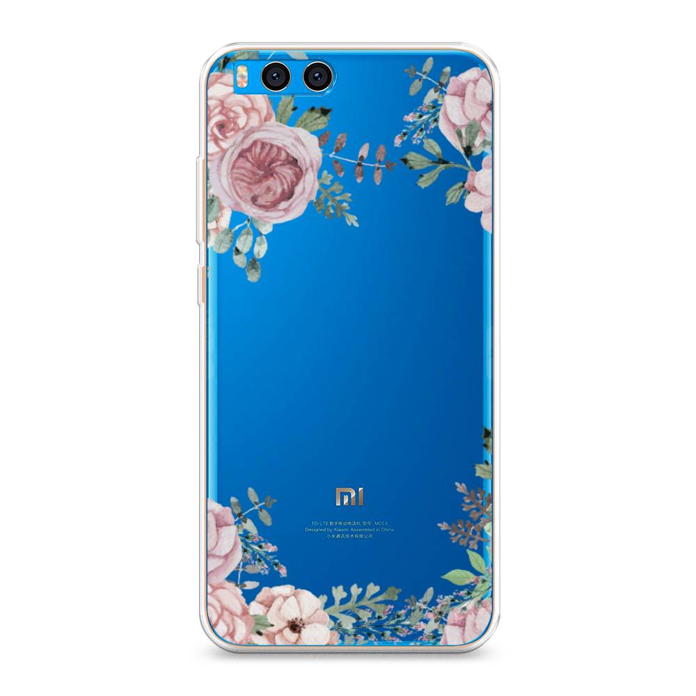 

Чехол Awog на Xiaomi Mi Note 3 "Нежные розы акварель", Разноцветный, 32450-8