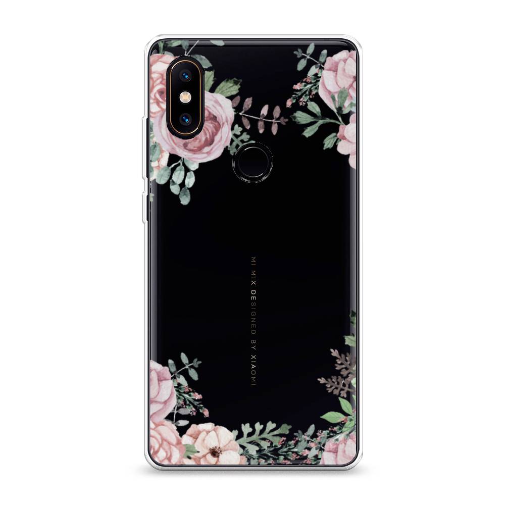 

Чехол Awog на Xiaomi Mi Mix 2S "Нежные розы акварель", Разноцветный, 33450-8