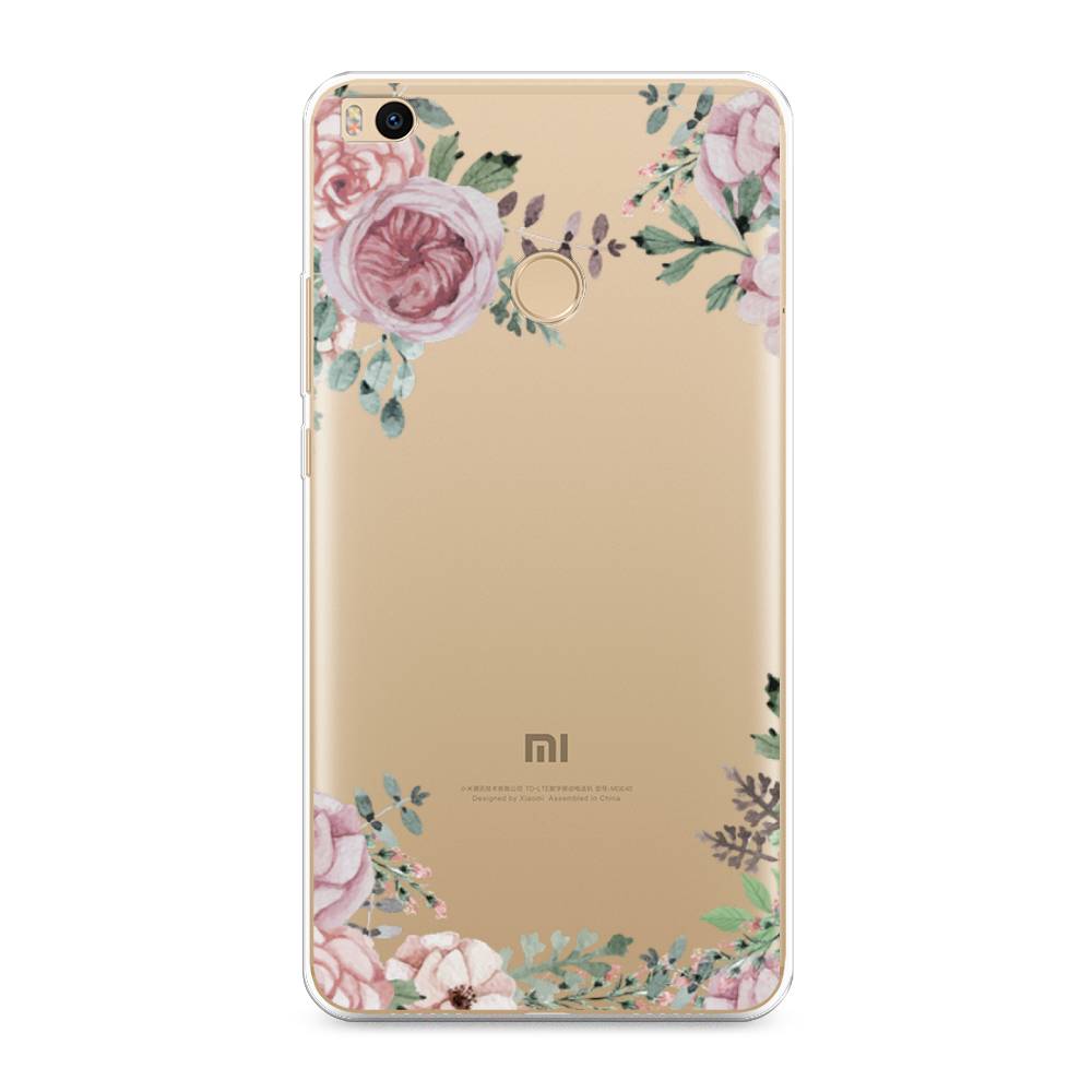 

Чехол Awog на Xiaomi Mi Max 2 "Нежные розы акварель", Разноцветный, 32150-8