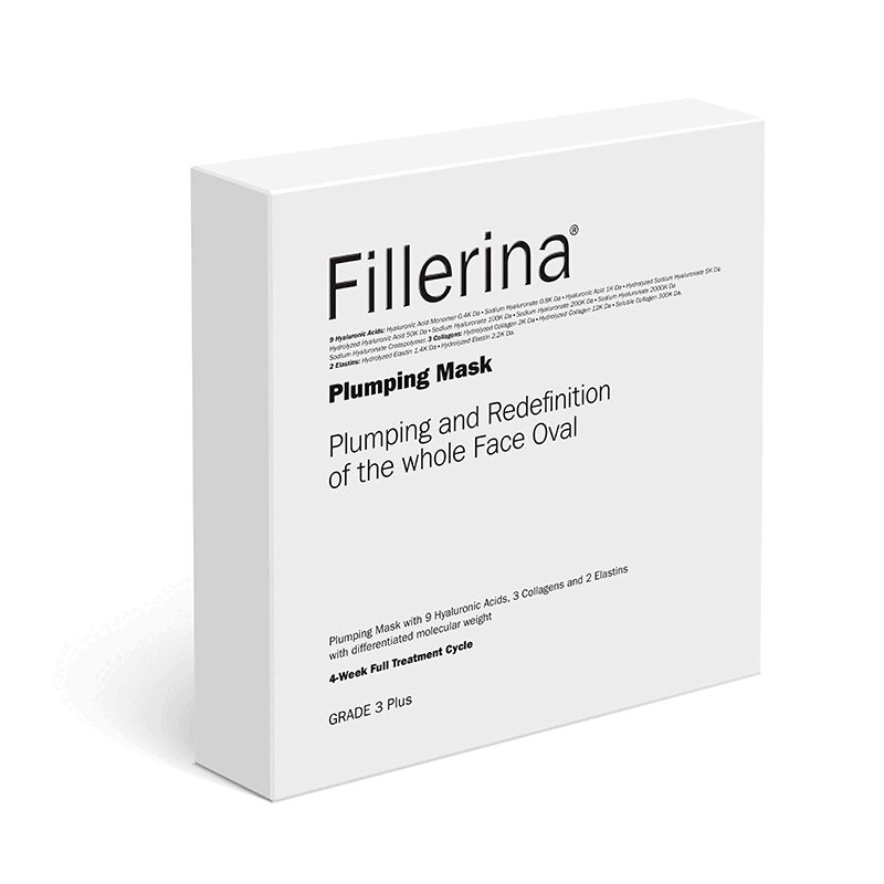 фото Маска тканевая для лица fillerina plumping mask уровень 3 4х25 мл