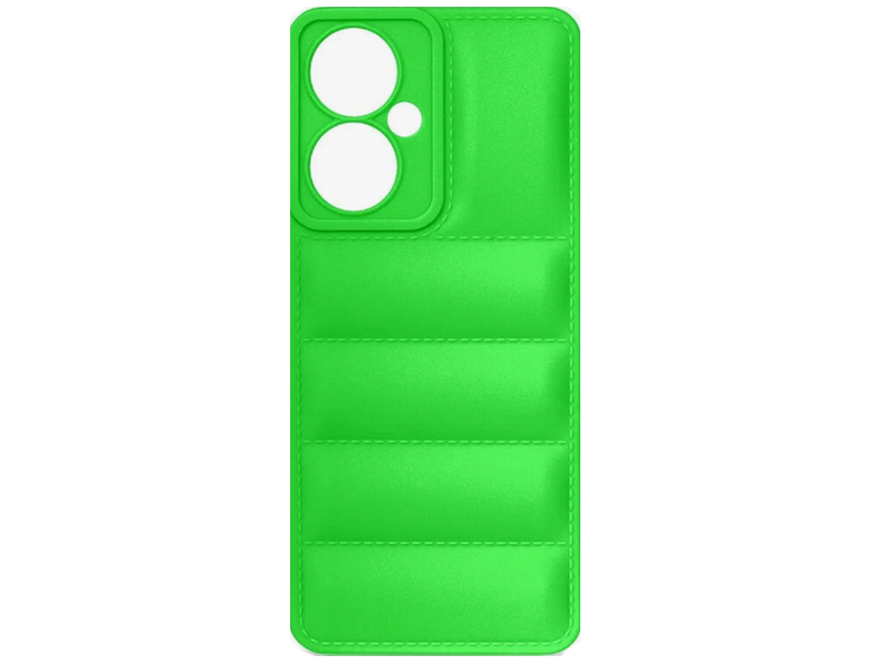 

Чехол DF для Tecno Camon 19 / 19 Pro 4G Silicone дутый Lime tJacket-03