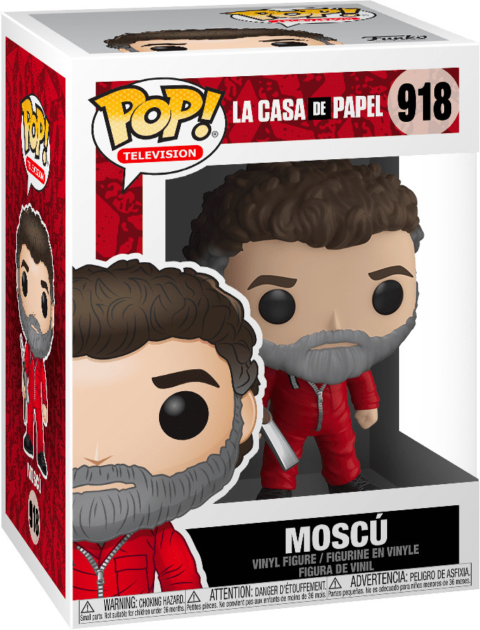 фото Фигурка funko pop! tv money heist la casa de papel moscu, 44578