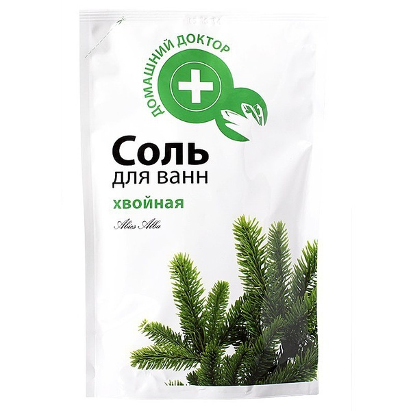 

Соль для ванн Домашний Доктор хвойная 500г