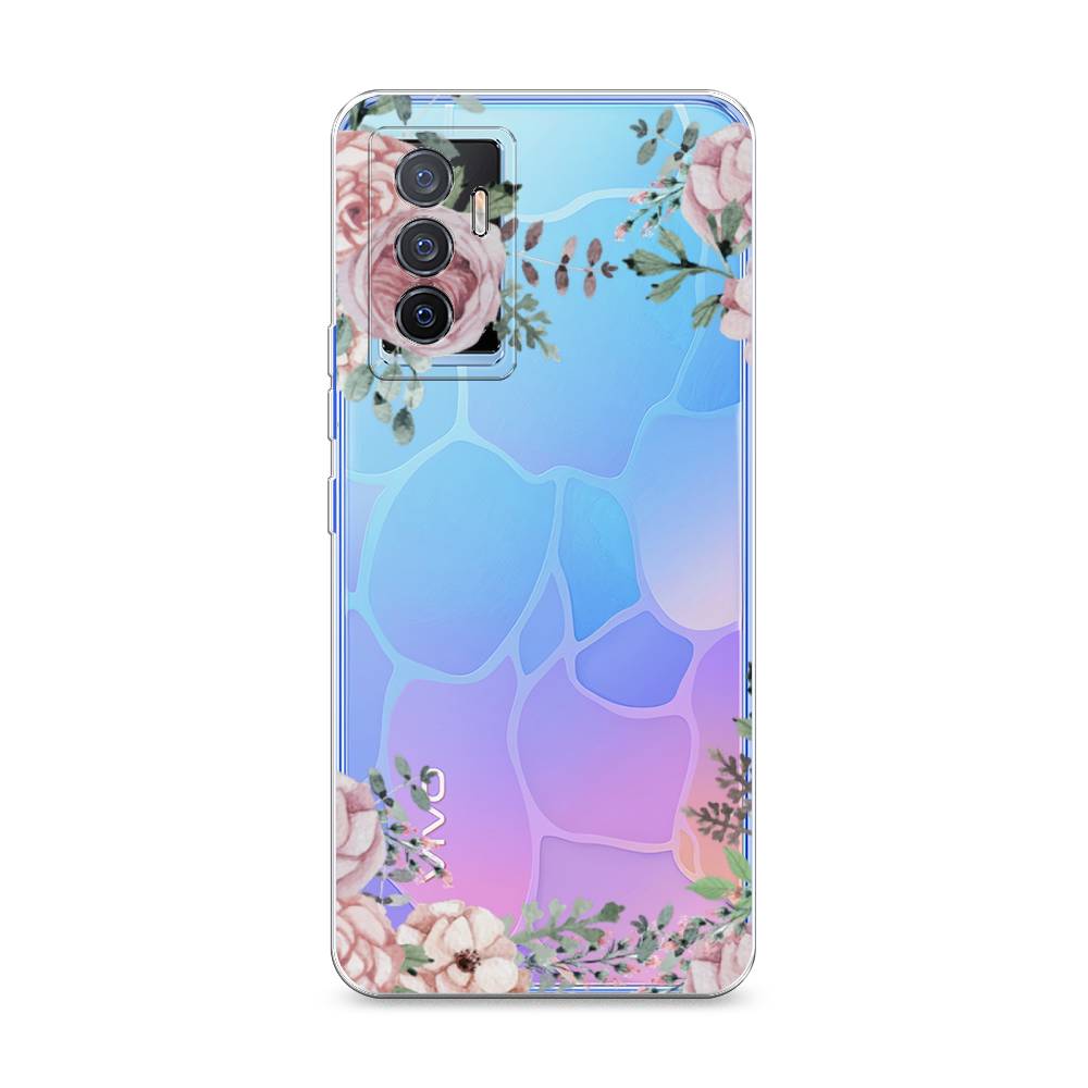

Чехол Awog на Vivo V23e/Y75 4G "Нежные розы акварель", Разноцветный, 267050-8