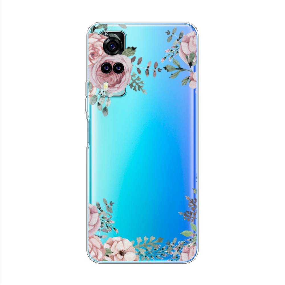 

Чехол Awog на Vivo Y31/Y53s 4G "Нежные розы акварель", Разноцветный, 263750-8