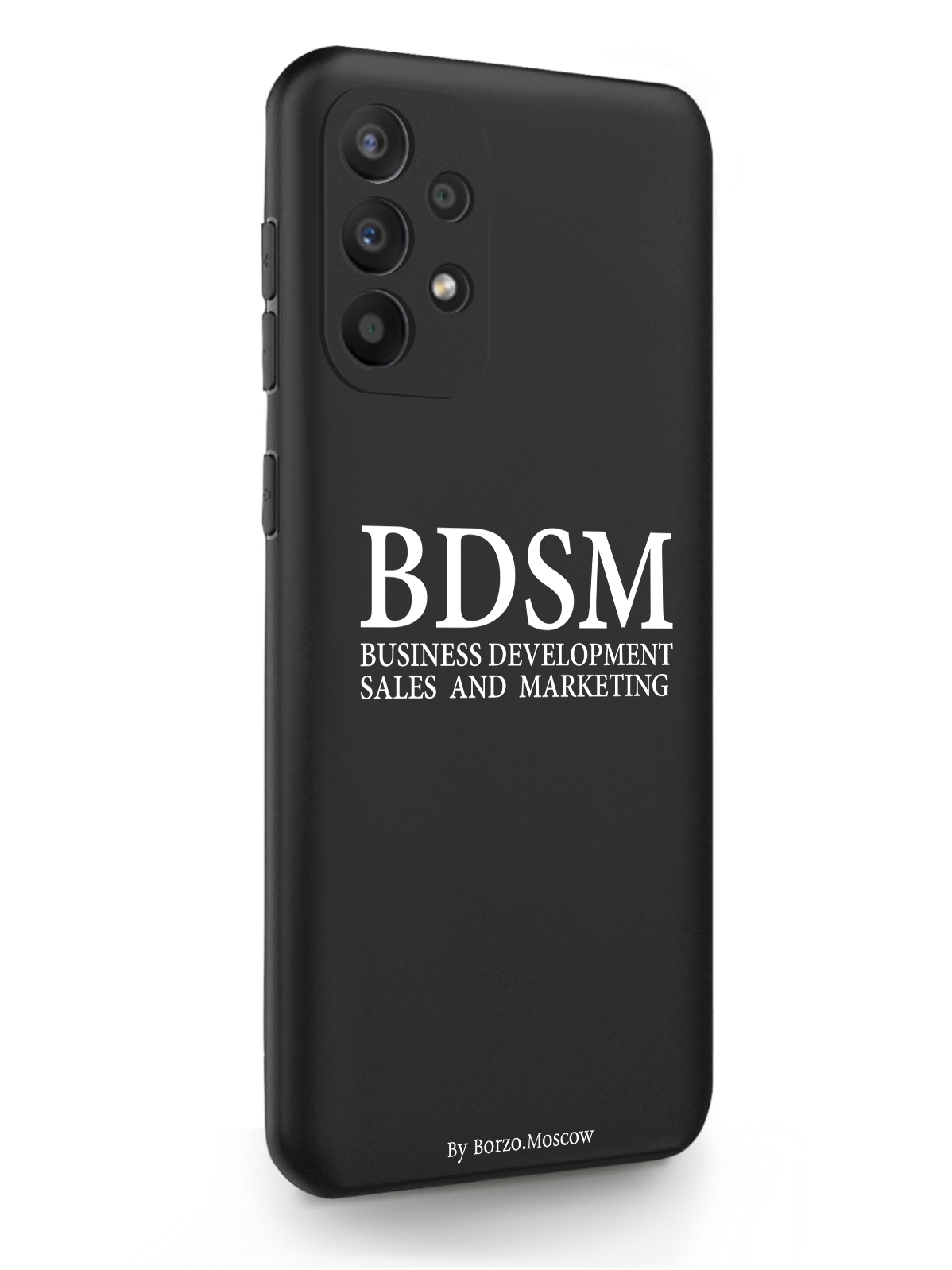 Чехол SignumCase Samsung Galaxy A23 BDSM (business development sales and marketing черный