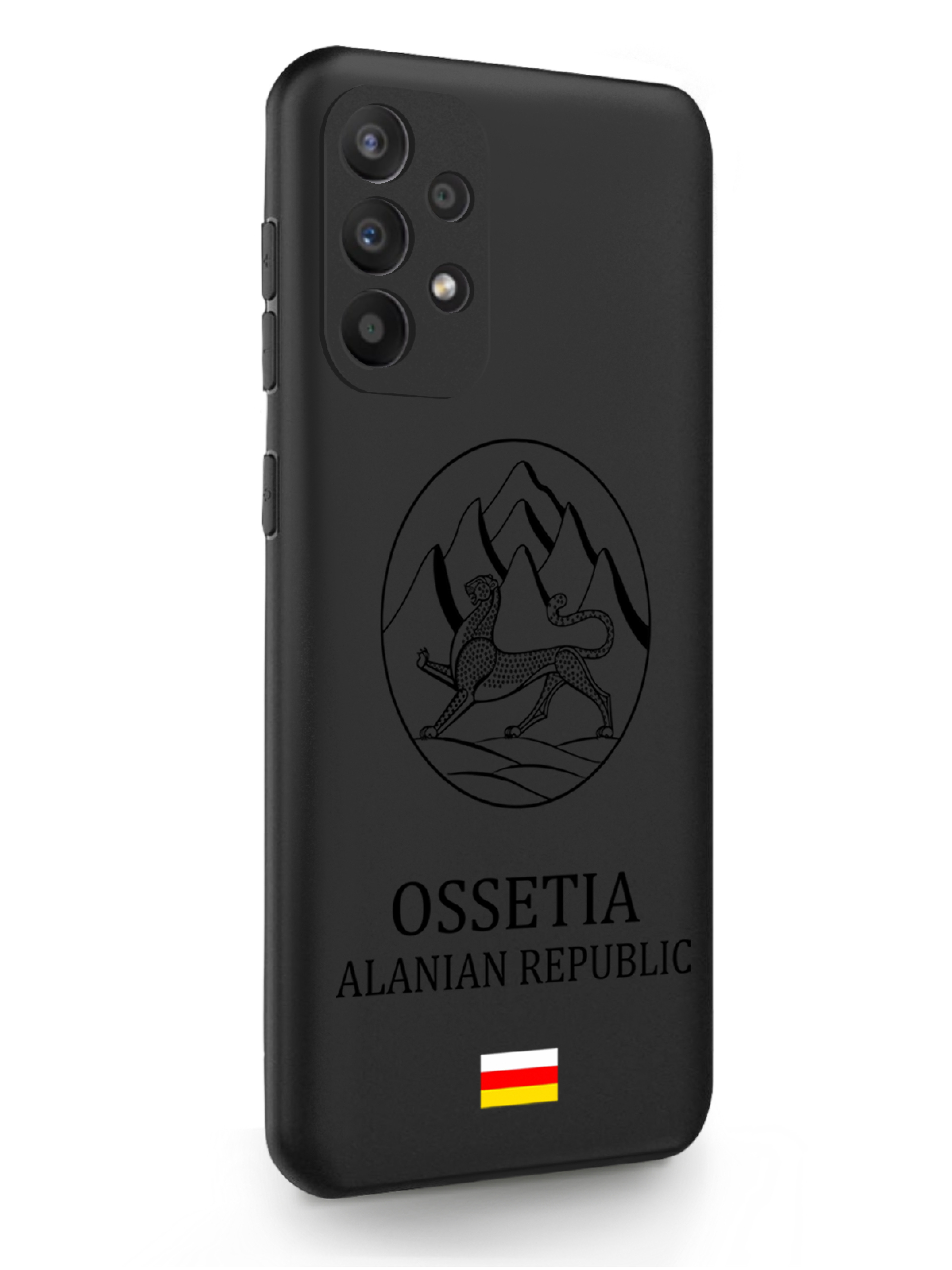 

Чехол SignumCase Samsung Galaxy A23 Черный лаковый Герб Северной Осетии черный, Samsung Galaxy A23 Черный лаковый Герб Северной Осетии
