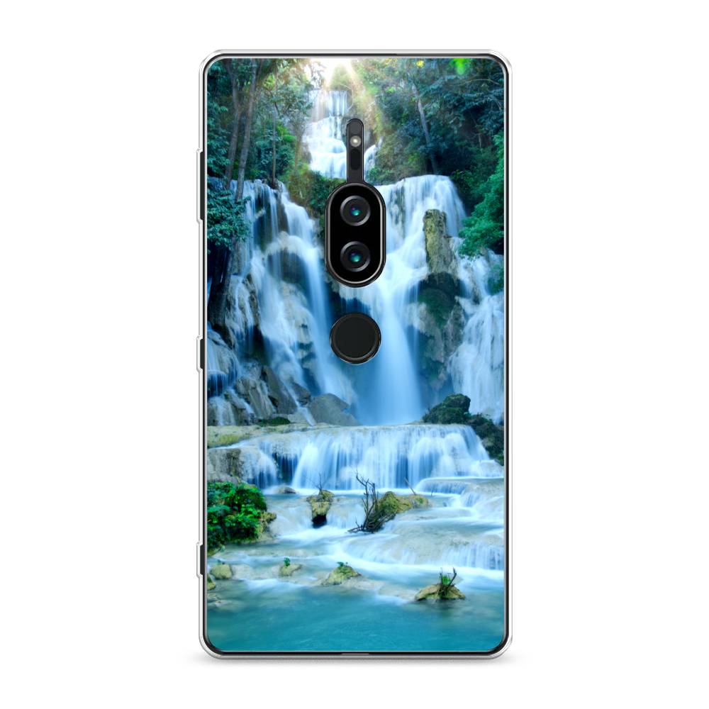 

Силиконовый чехол "Водопад 8" на Sony Xperia XZ2 Premium, 53350-4