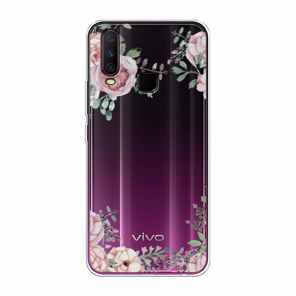 

Чехол Awog на Vivo Y17/Y12 "Нежные розы акварель", Разноцветный, 261750-8