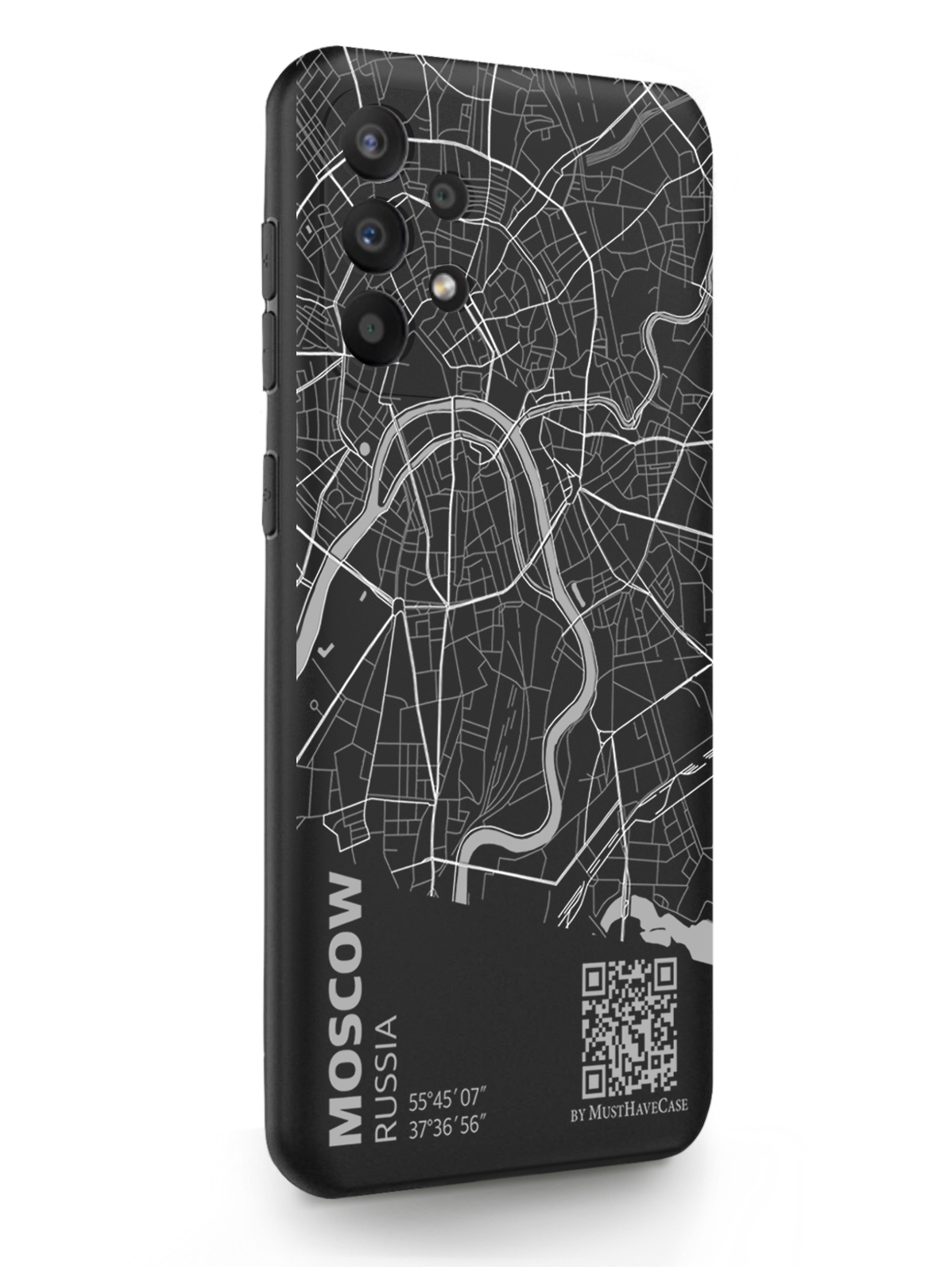 

Чехол MustHaveCase Samsung Galaxy A23 Карта Москвы черный, Серый;черный, Samsung Galaxy A23 Карта Москвы