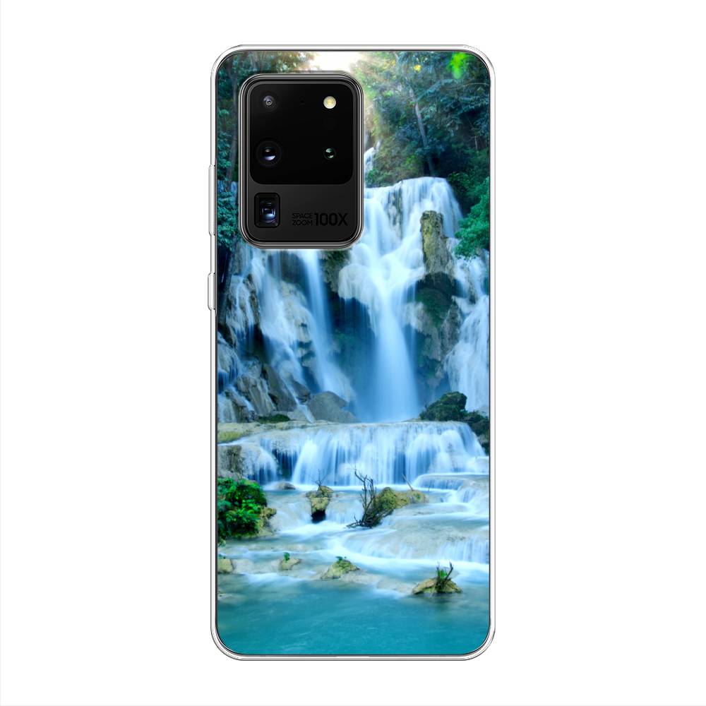 

Чехол Awog на Samsung Galaxy S20 Ultra "Водопад 8", Разноцветный, 29450-4