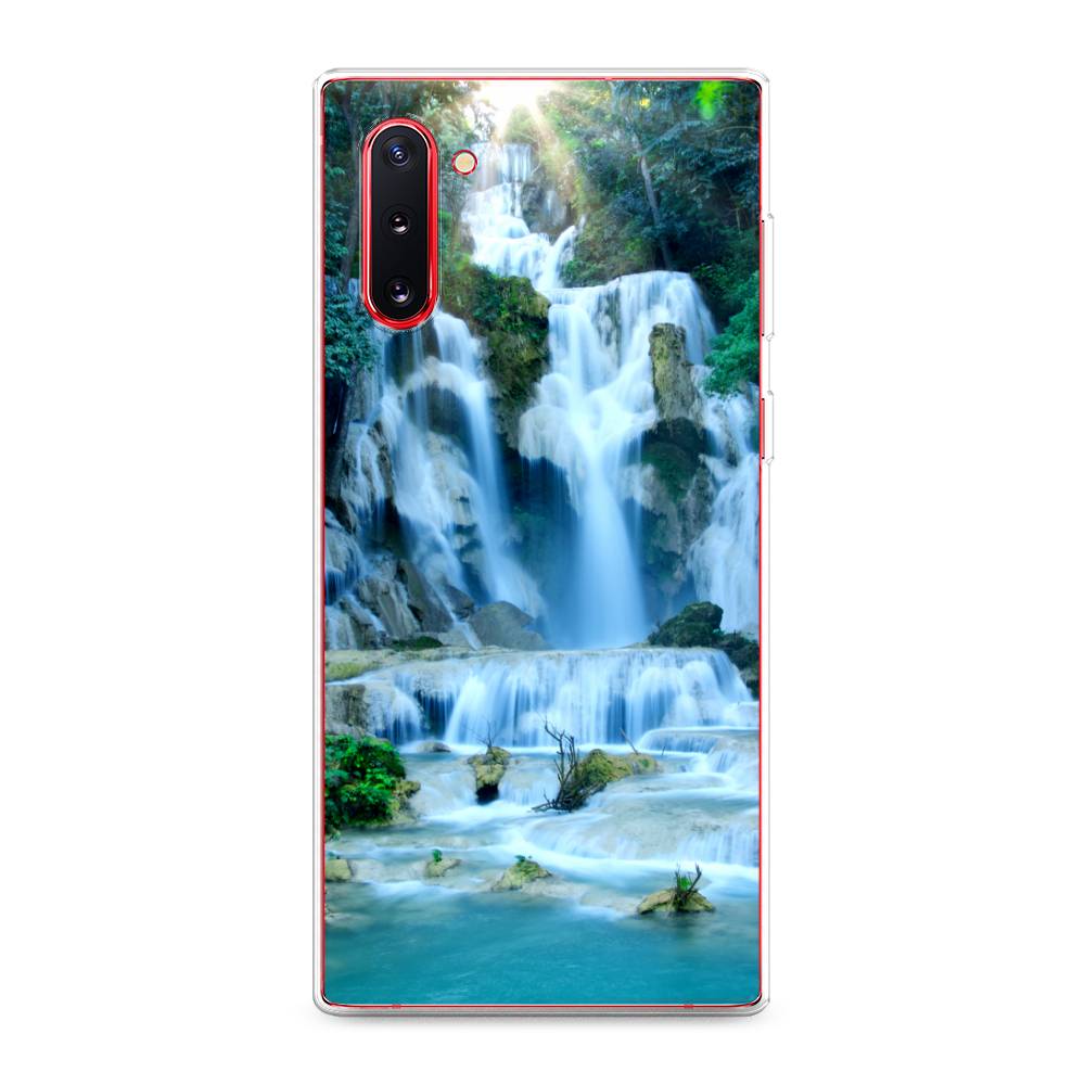 

Чехол Awog на Samsung Galaxy Note 10 "Водопад 8", Разноцветный, 28650-4