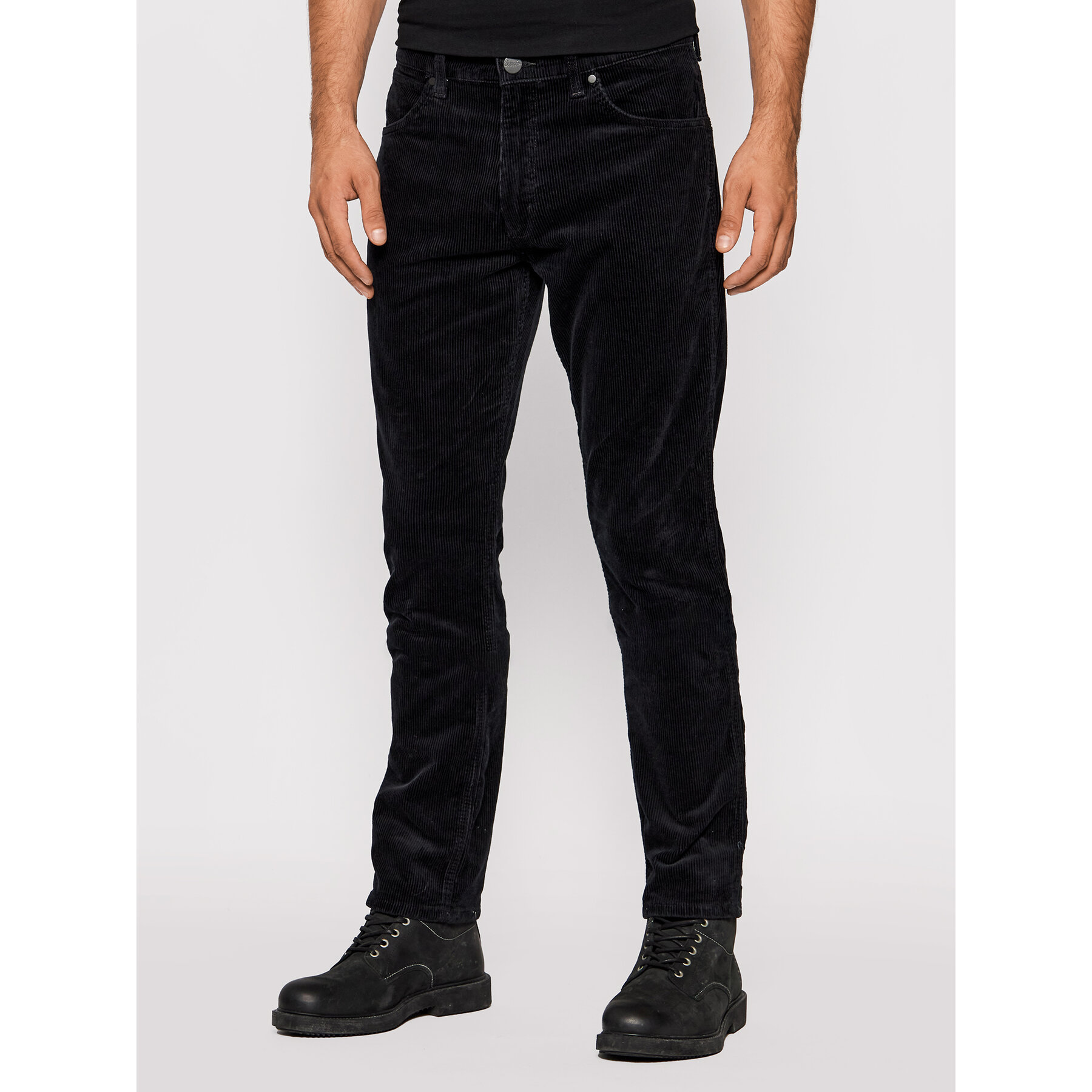 фото Брюки мужские wrangler men greensboro pants черные 36/30