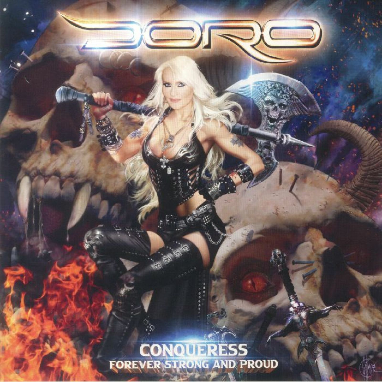 

Doro Conqueress: Forever Strong And Proud Splatter Vinyl (2LP), Conqueress: Forever Strong And Proud