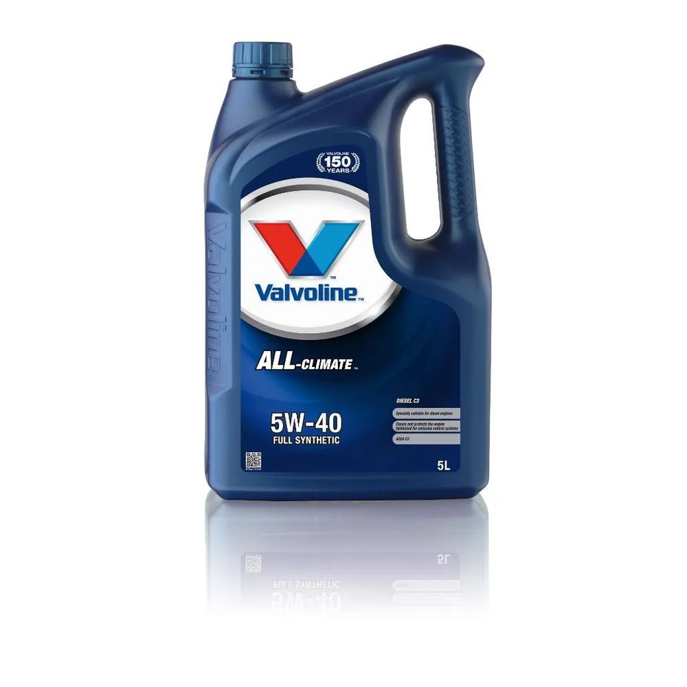 Моторное масло Valvoline all climate diesel c3 5w40 5л