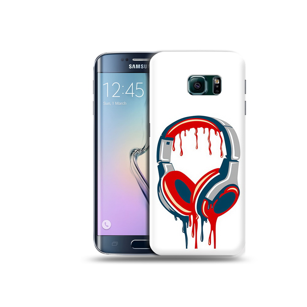 

Чехол MyPads Tocco для Samsung Galaxy S6 Edge не делай громко, Прозрачный, Tocco