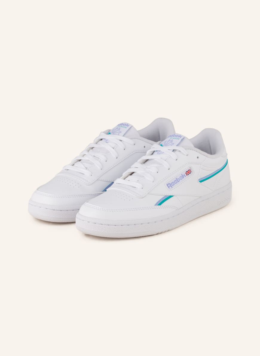 

Кеды женские Reebok 1001303509 белые 37 RU (доставка из-за рубежа), 1001303509