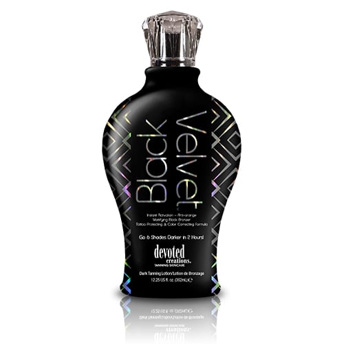 Крем для солярия Devoted Creations Black Velvet / Черный бархат, 360 мл. США