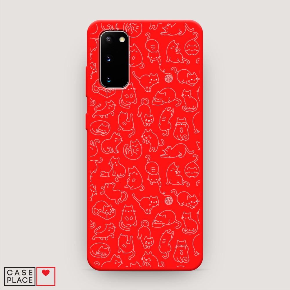 

Чехол Awog на Samsung Galaxy S20 "Шкодливые котики", Разноцветный, 29253-1