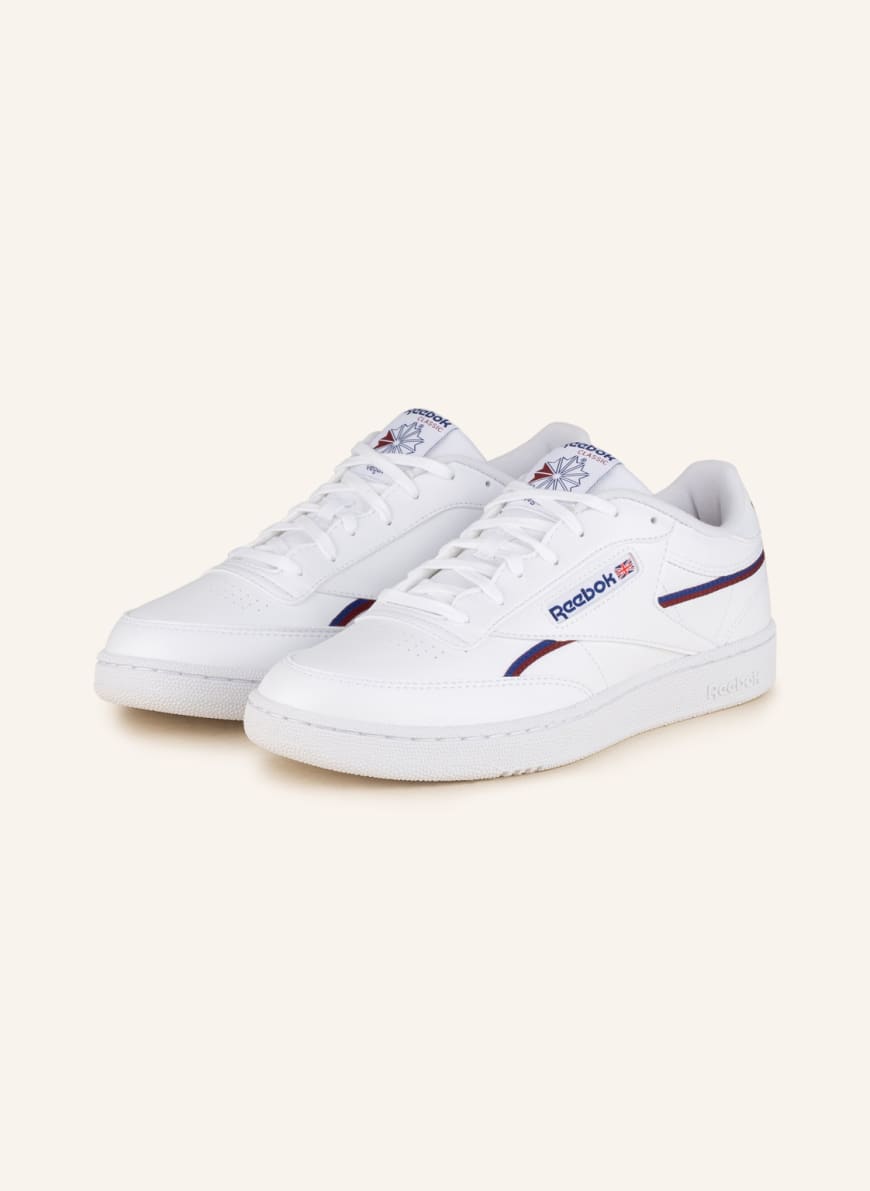 

Кеды мужские Reebok 1001303505 белые 42.5 RU (доставка из-за рубежа), 1001303505