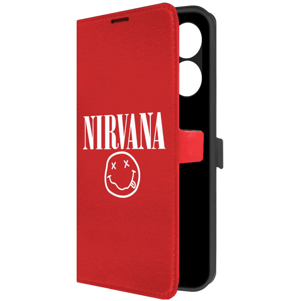 

Чехол-книжка Krutoff Eco Book для Tecno Spark 10C Nirvana красный