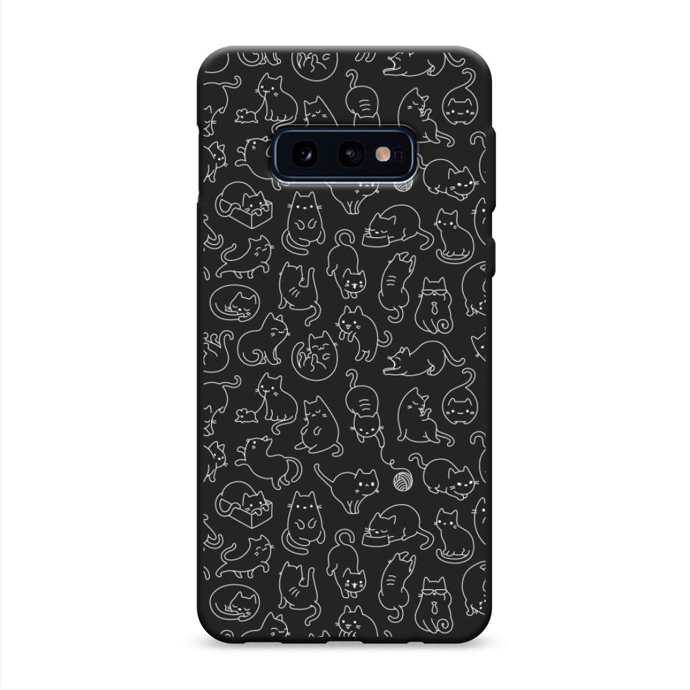 

Чехол Awog на Samsung Galaxy S10E "Шкодливые котики", Разноцветный, 27252-1