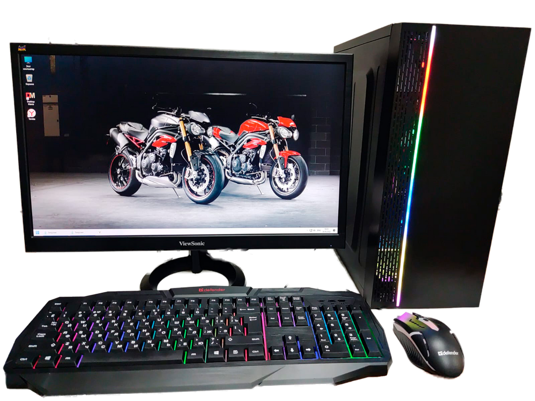 Настольный компьютер Компьютерс i5/HD-6770/8GB/SSD-128/HDD-500/Монитор-22