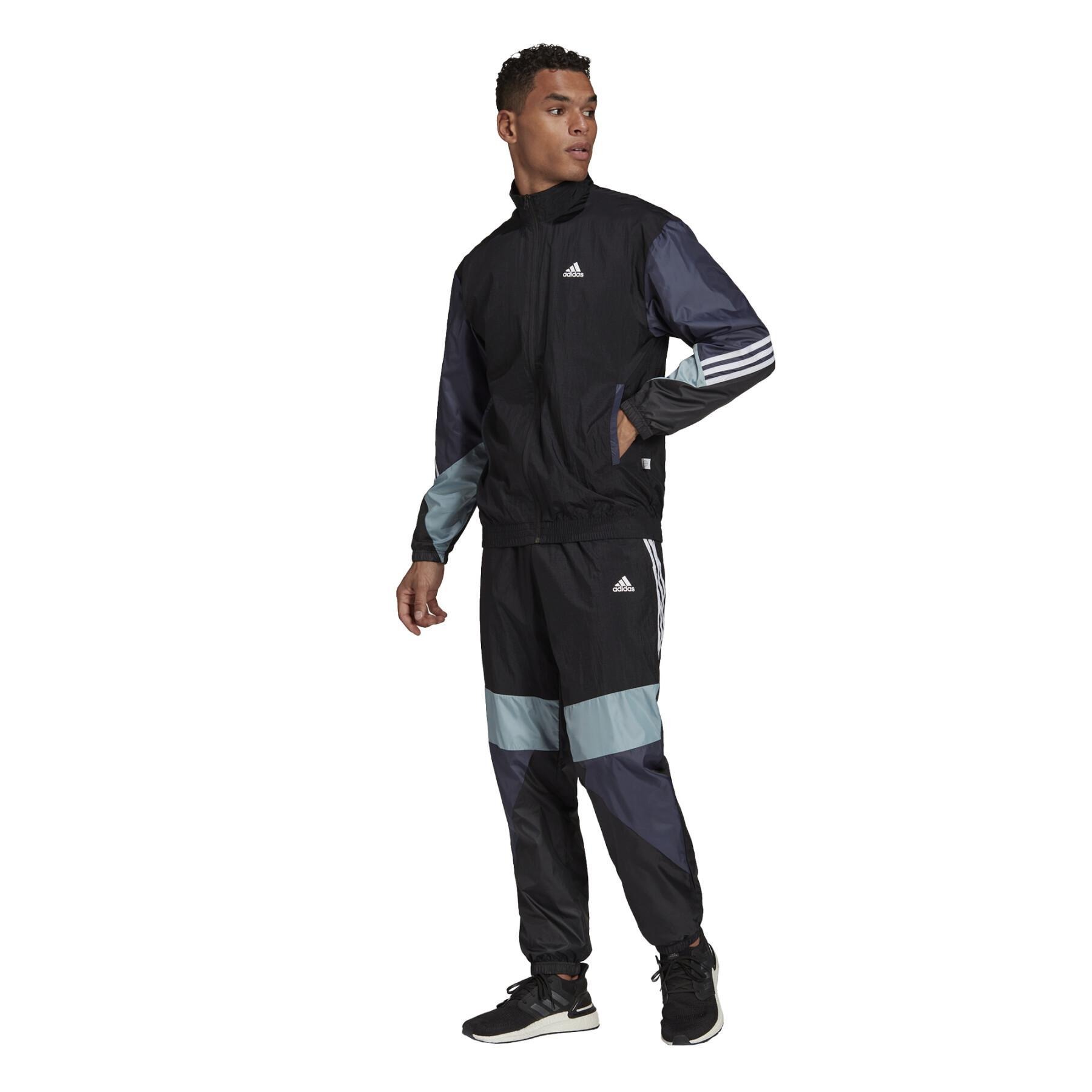 

Костюм мужской Adidas MTS Wov Fut Ret черный M, MTS Wov Fut Ret