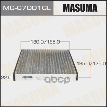 

MC-C7001CL_фильтр салона! угольный Fiat Sedici 1.6/1.9D 06>, Suzuki Swift 1.3DDiS/SX4 1.5
